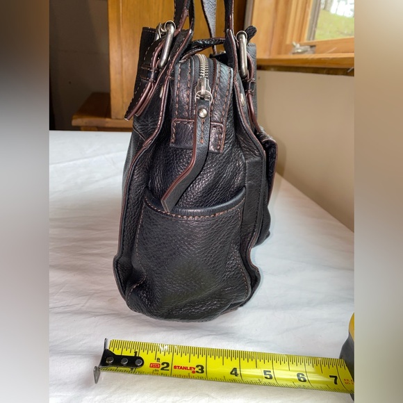 Fossil Brown Leather Shoulder Bag - Picture 4 of 10